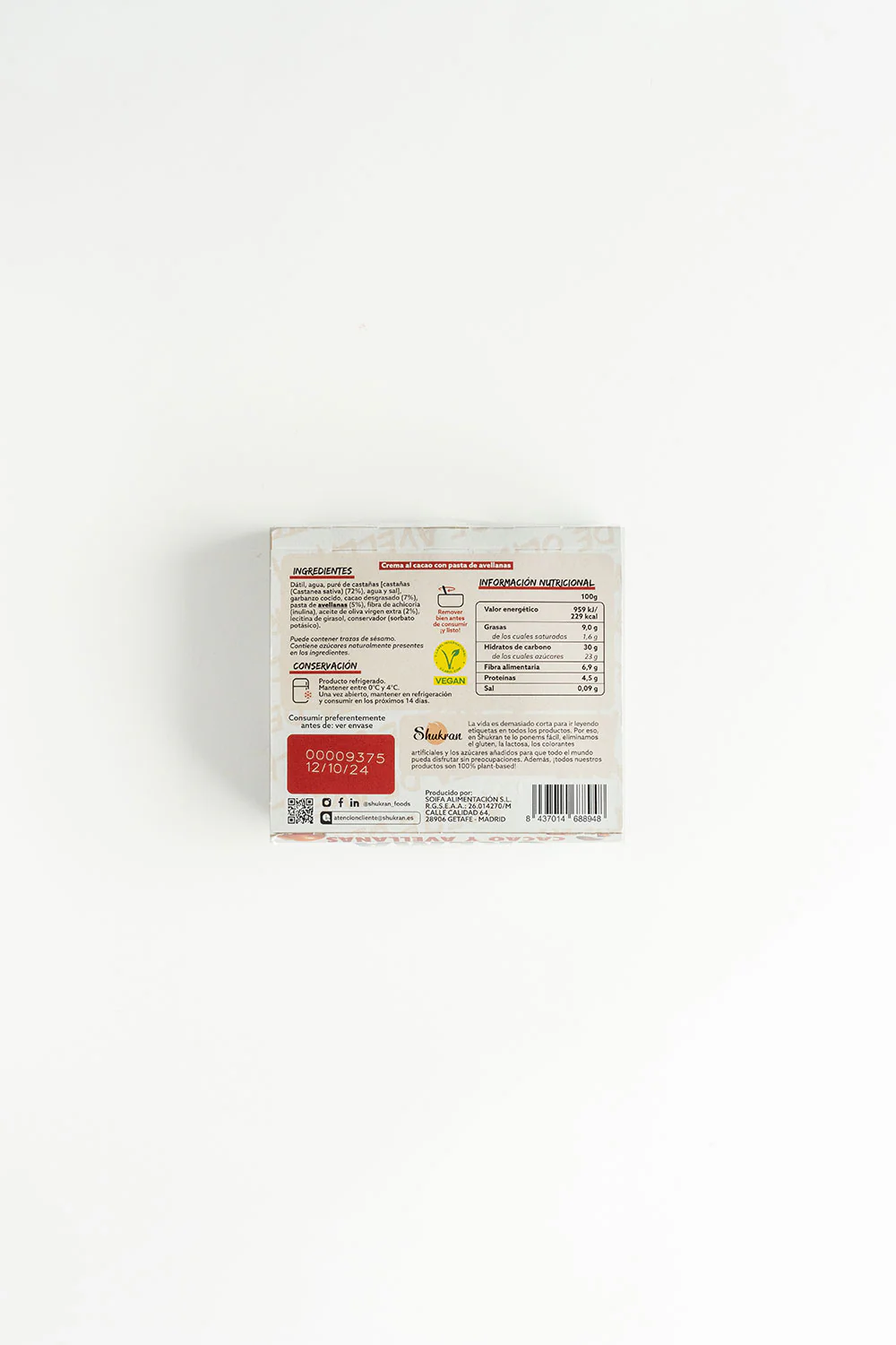 Crema Cacao y Avellanas - Image 3